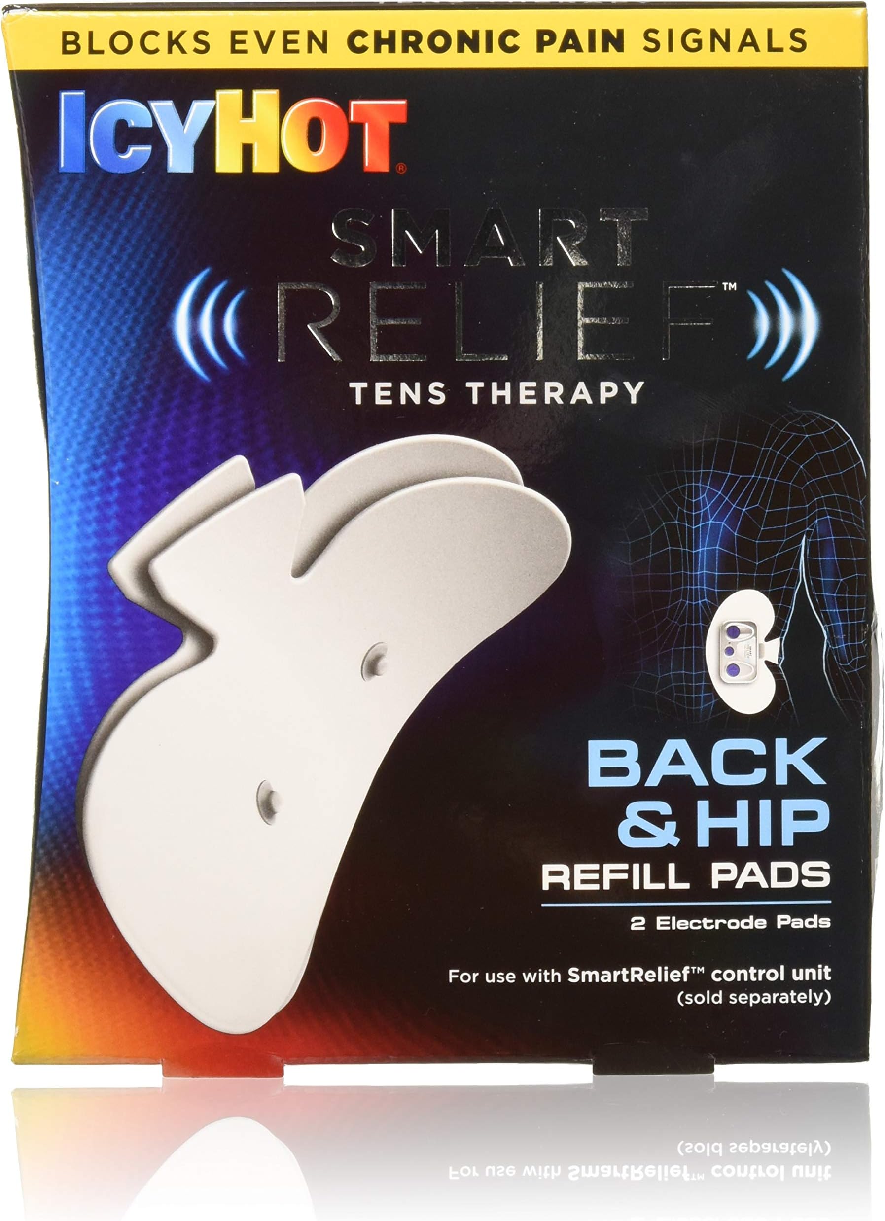 ICY HOT Smart Relief TENS Therapy Back Refill Kit 1 ea (Pack of 3)
