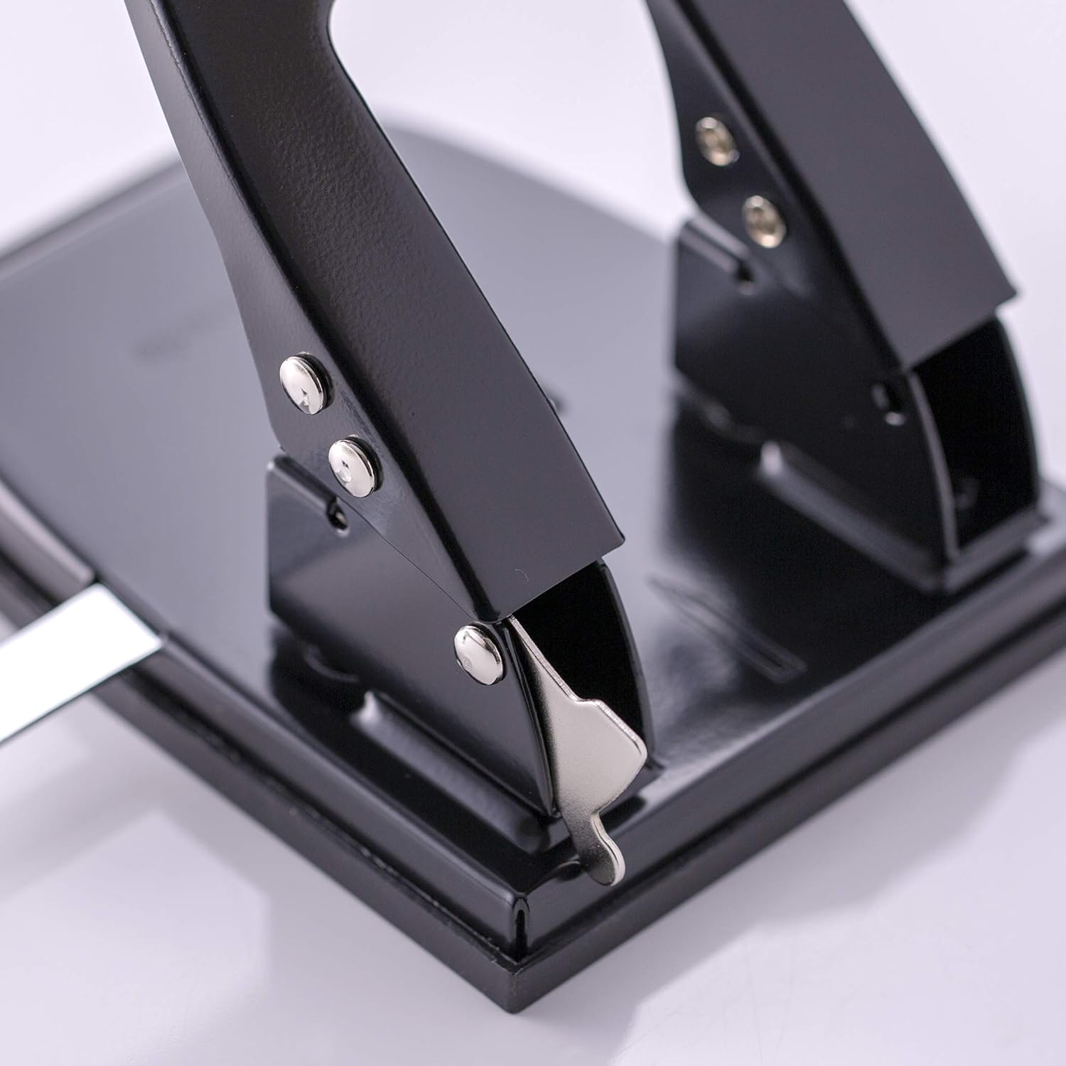 Officemate 2 Hole Punch, 30 Sheet Capacity, Black (90092) : Paper Punches : Office Products