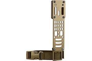 Guayma Drop Leg Holster Adapter for QLS Kit,Modular Holster Adapter with Leg Strap Airsoft Tactical Police Gear Accessories