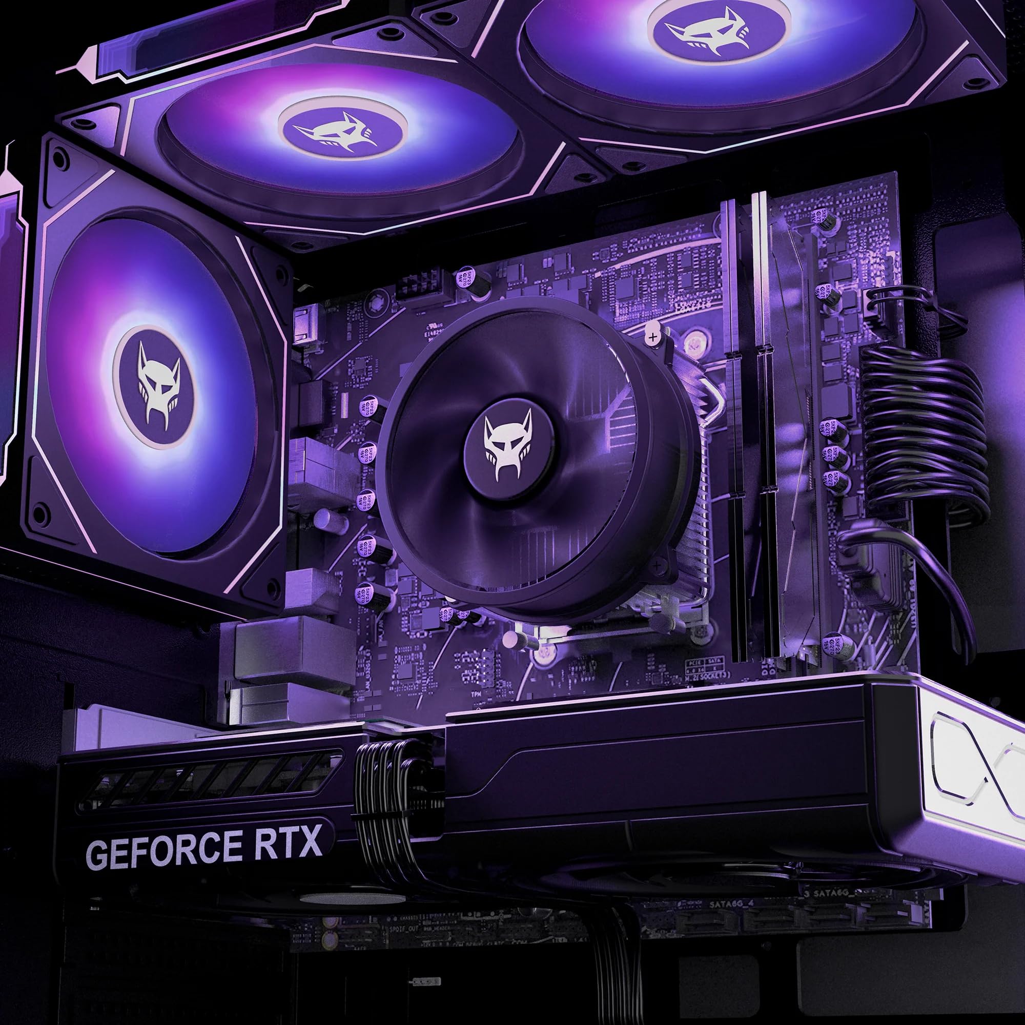 BEASTCOM Q5 Pro Gaming, Gaming PC, AMD Ryzen 9 5900X 12X 4,80 GHz 24 Threads, RTX 3050 8GB, 16GB RAM, 1TB NVMe SSD, HDMI, USB 3.2, WiFi, Win 11 4