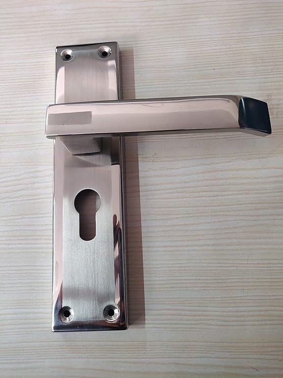 Jolly Econ 10 Standard Size Zinc Alloy Door Handle Set with Lock Body