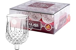 Hanukkah Menorah Oil Cups – Crystal Elegant Holders for Chanukah Menorah Oil or Shabbos Oil Candles – Durable Quality, Long-L