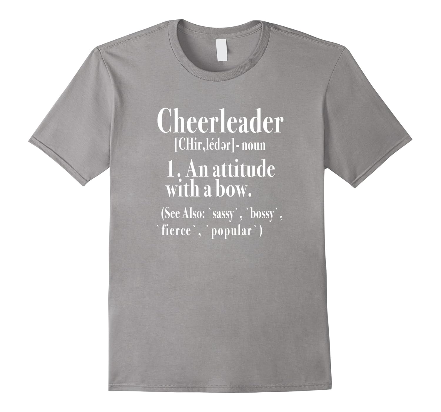 Cheerleading Definition of a Cheerleader Cheer TShirtCL Colamaga