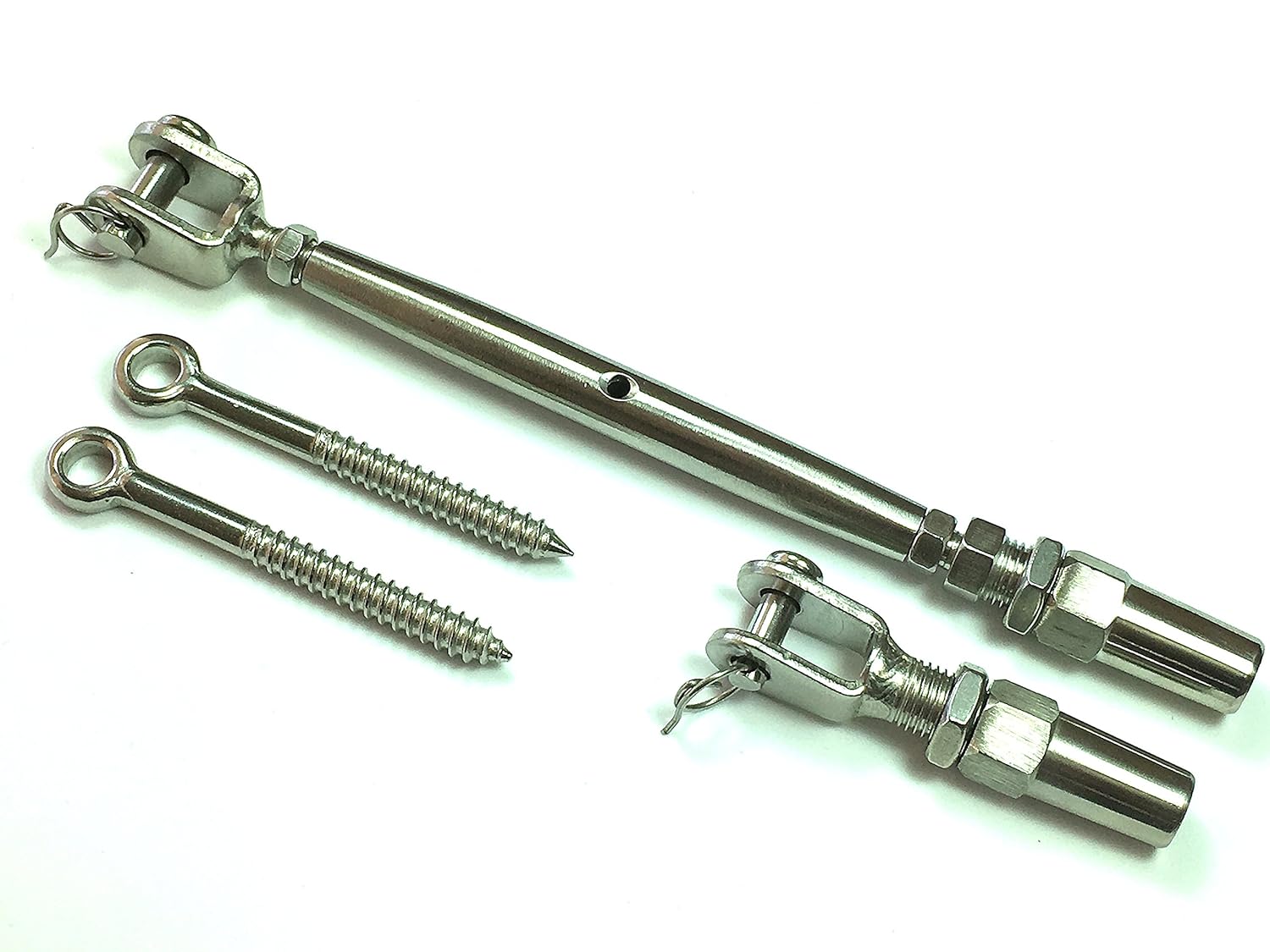 5/32 Cable Railing Kit Tensioner Quick Installation Stainless Steel 316