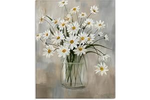 Stupell Industries Potted Daisy Bloom Bouquet, Designed By Nan, 16 x 20, Canvas Wall Art