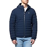 Champion mens Lightweight Hooded Puffer Jacket