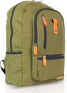 olive green backpack women's