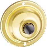 NSI TA600 Non-Illuminated Push-Button, 24VAC, 2-1/4" Diameter, Polished Brass