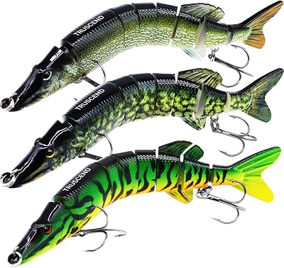 Truscend Swimmax Easy Catch Lure Three Actions Segmented Swimbait