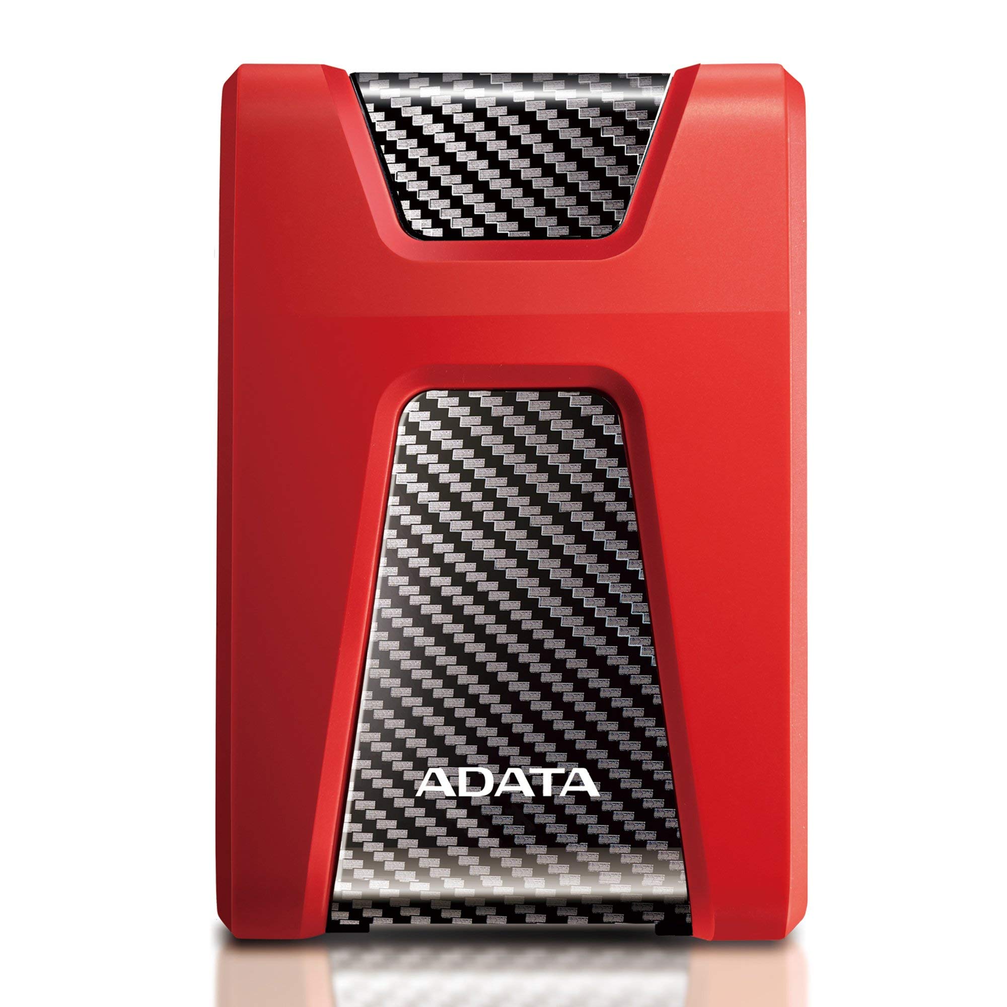 ADATA AHD650-2TU31-CRD DashDrive Durable HD650 - Hard drive - 2 TB - external (portable) - 2.5" - USB 3.1-256-bit AES - red - (Storage > External Hard Drives)