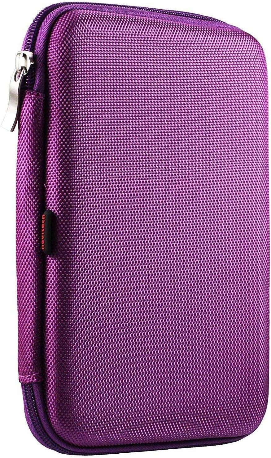Navitech Purple Hard EVA Protective Case for DOOGEE T20 Mini 8.4" Tablet