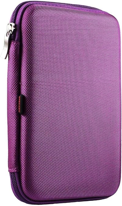 Navitech Purple Hard EVA Protective Case for DOOGEE T20 Mini 8.4" Tablet