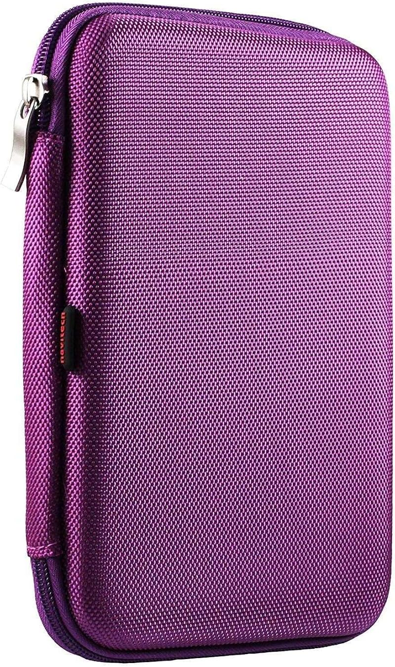 Navitech Purple Hard EVA Protective Case for DOOGEE T20 Mini 8.4" Tablet