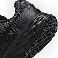 NIKE Women's Race Running Shoe, Black Black Dk