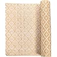 15.7inch Width Cane Webbing, Natural Square Rattan Webbing Roll Woven Rattan Sheet Open Weave Webbing for Caning Projects of Furniture (40inch/3.3 Feet Long)