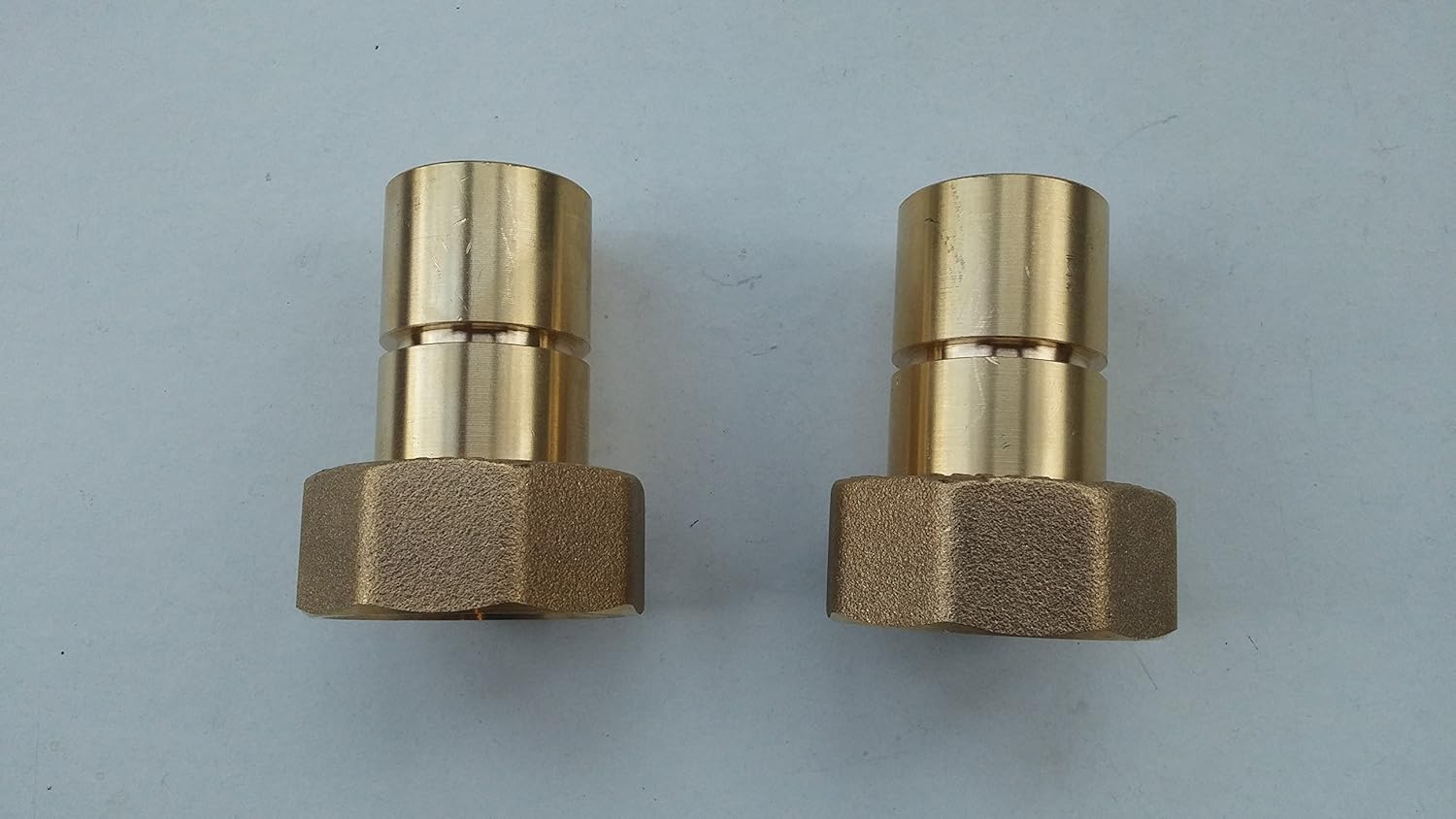 GAS METER UNION 1" X 22MM F OR 28MM M X 2 NO LUG (1 PAIR) Amazon.co.uk