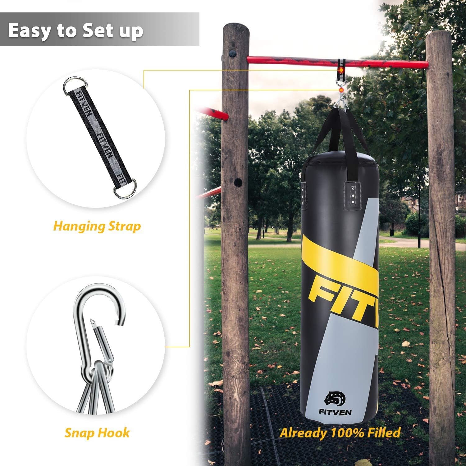 tree punching bag