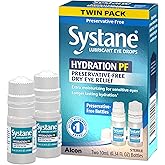 Systane Hydration Multi-Dose Preservative-Free Eye Drops Dry Eye Relief, 0.34 fl oz, Twin Pack (Pack of 2)
