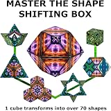 Shashibo Shape Shifting Box Elements - Magnetic 100+ Transforming Puzzle Cube view 4