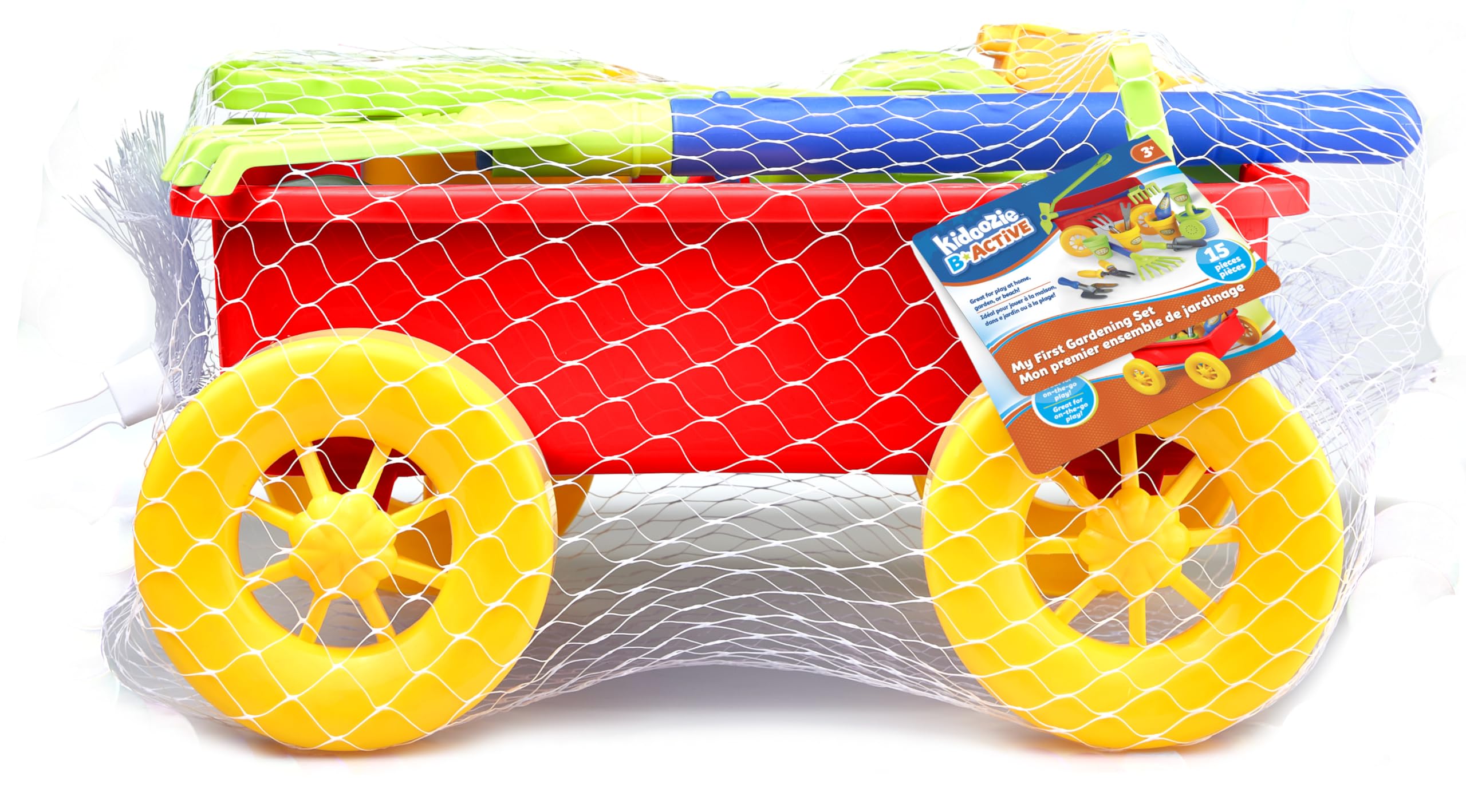 Kidoozie My First Gardening Set - Sprout Green Thumbs with This Pretend Play Playset - Indoor and Outdoor Fun for Ages 3+
