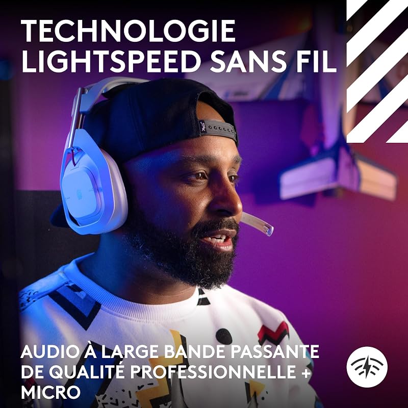 Astro A50 Lightspeed, Casque Gaming sans Fil + Station