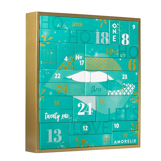 AMORELIE Erotischer Adventskalender 2018 für erwachsene Paare mit 24 sinnlichen und hochwertigen Geschenken für Sie und Ihn