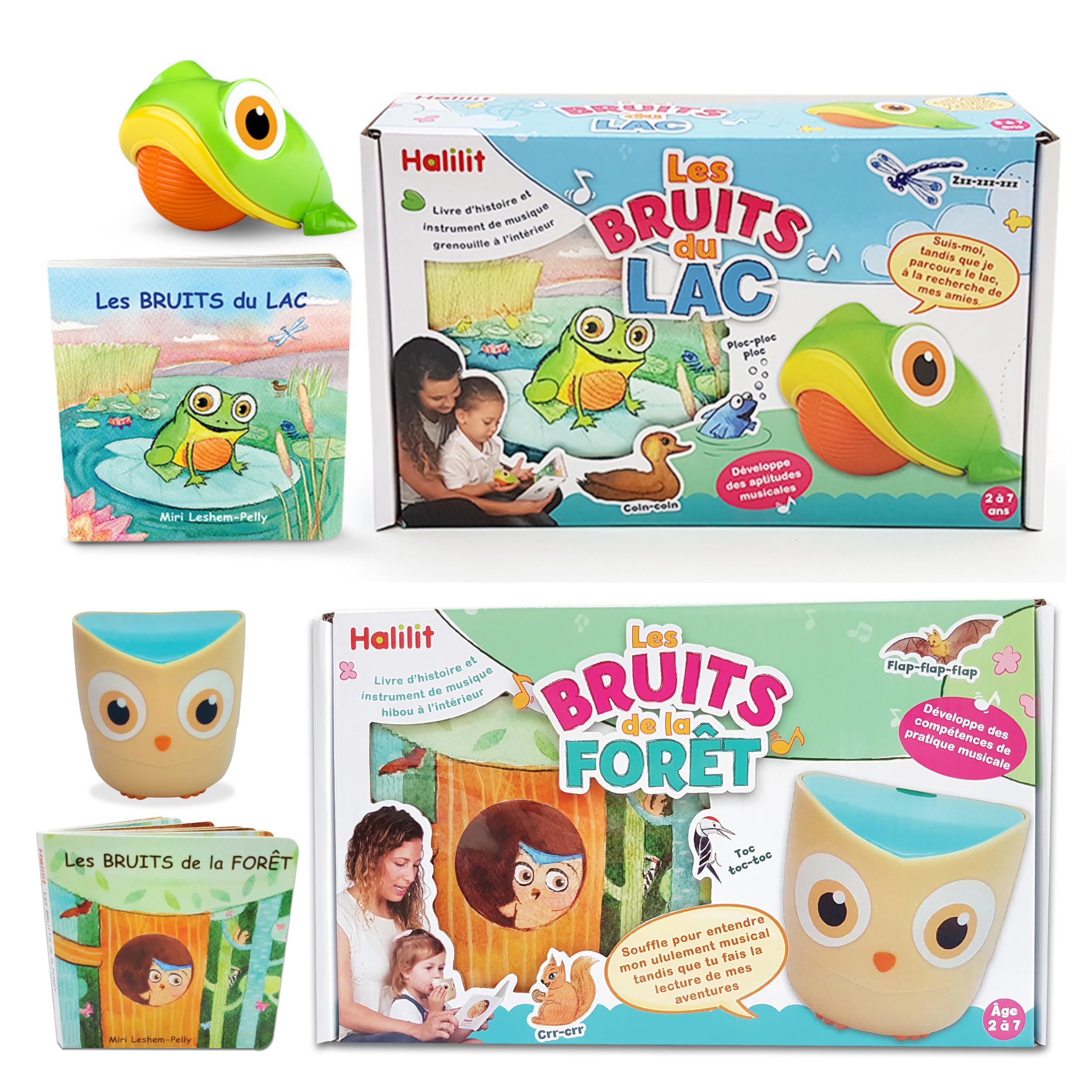 Halilit SF 2017/SL 2018 Music Book and Their Instruments - Multi-Colour (Pack of 2)