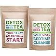 14 Day Teatox: Detox Skinny Herb Tea - Effective Detox Tea - Helps with Bloating and Constipation - Supports Body Cleanse - 100% NATURAL