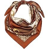 COACH womens Tabby Printed Silk Square