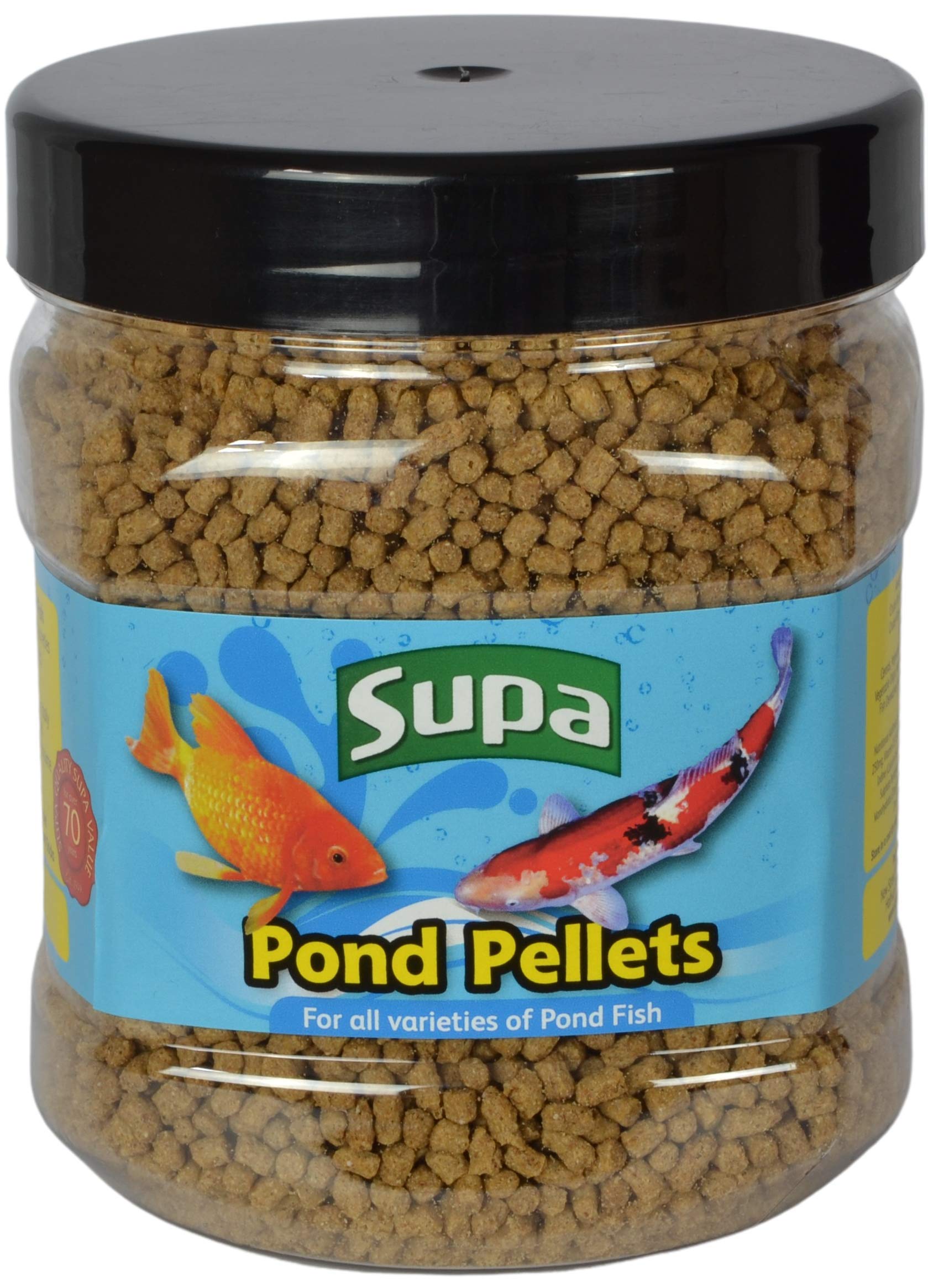 Supa Pond Pellets Fish Food 425 grams, Premium Quality Pond Fish Food Offering A Nutritionally Balanced Diet,