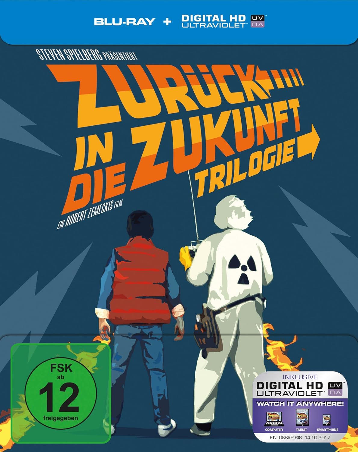 Zurück in die Zukunft Trilogie/30th Anniversary Bluray 1990 Amazon.co.uk Fox, Michael J