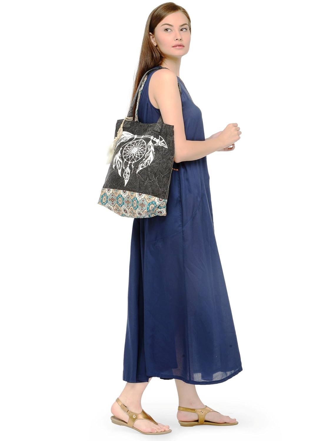 the house of tara women's tote bag (htt 357,ash grey)