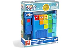 hand2mind Numberblocks Lecteur de musique pour chanter et enregistrer