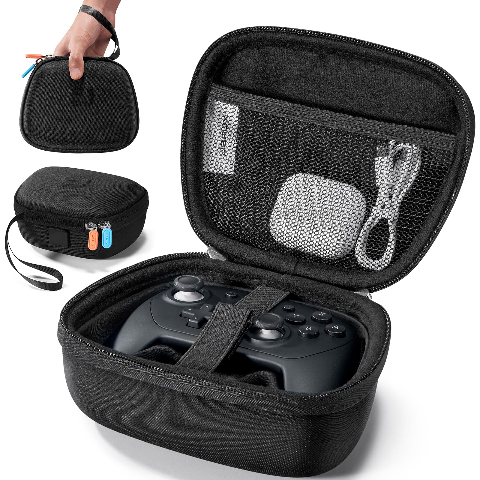 Photo 1 of JSAUX Carry Case Compatible with Nintendo Switch 2 Pro Controller (2025), Travel Protective Case All-around Protection Portable Carrying Bag -Black
