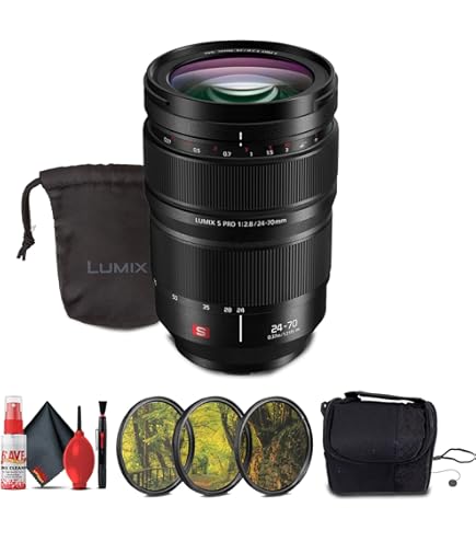 Amazon.com : Panasonic Lumix S 85mm f/1.8 Lens (S-S85) Bundle