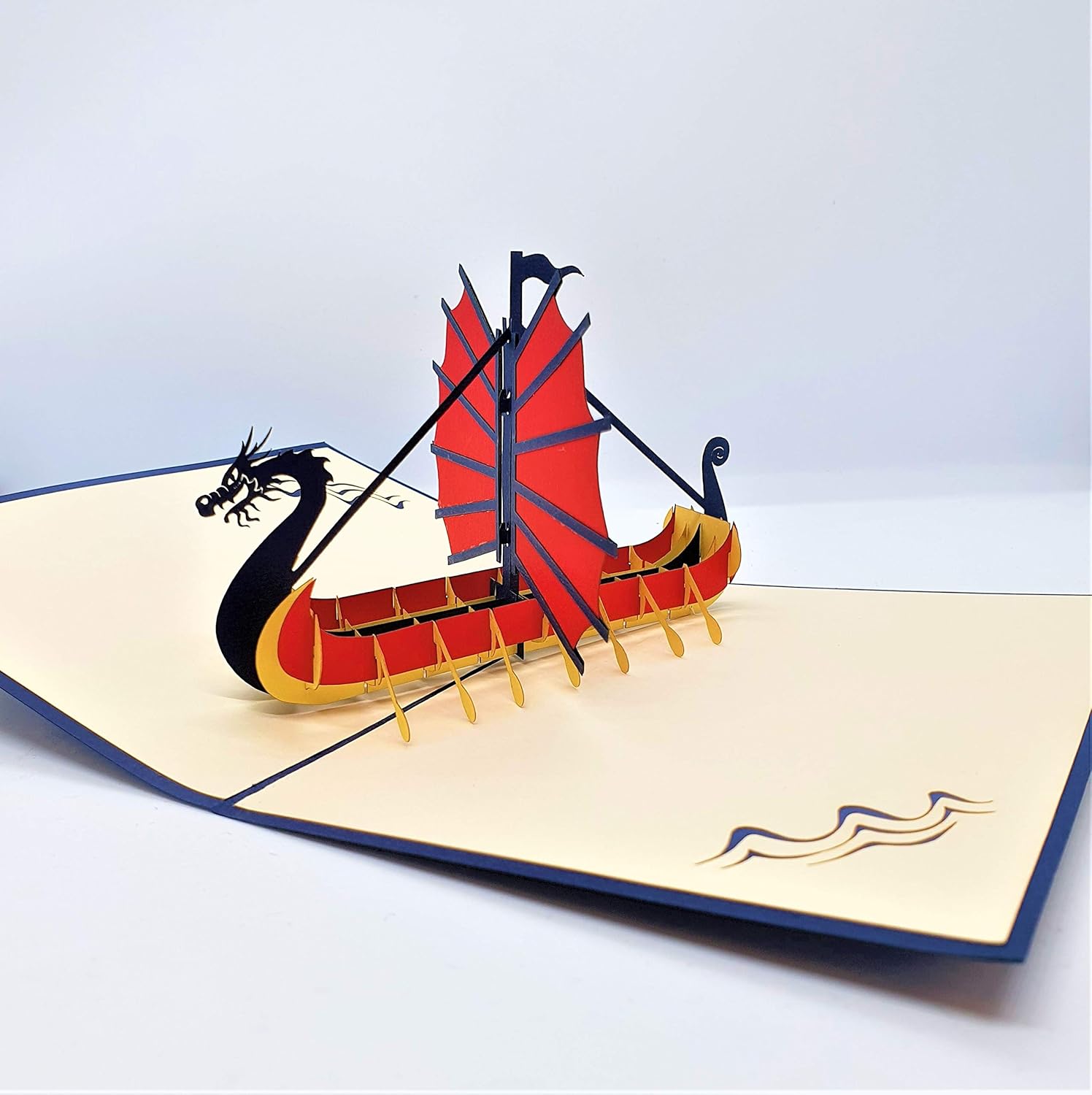 Carte 3d Faite Main De Popup Popup Scandinavie Viking Bateau Dragon Anniversaire De Mariage Anniversaire Saint Valentin Merci Quitter Le Nouvel Emploi Cartes Et Cartes De Vœux Produits Handmade Wemaketrips Com