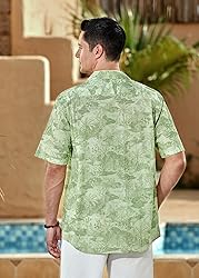 Hawaiian Shirts for Men Short Sleeve Button Down