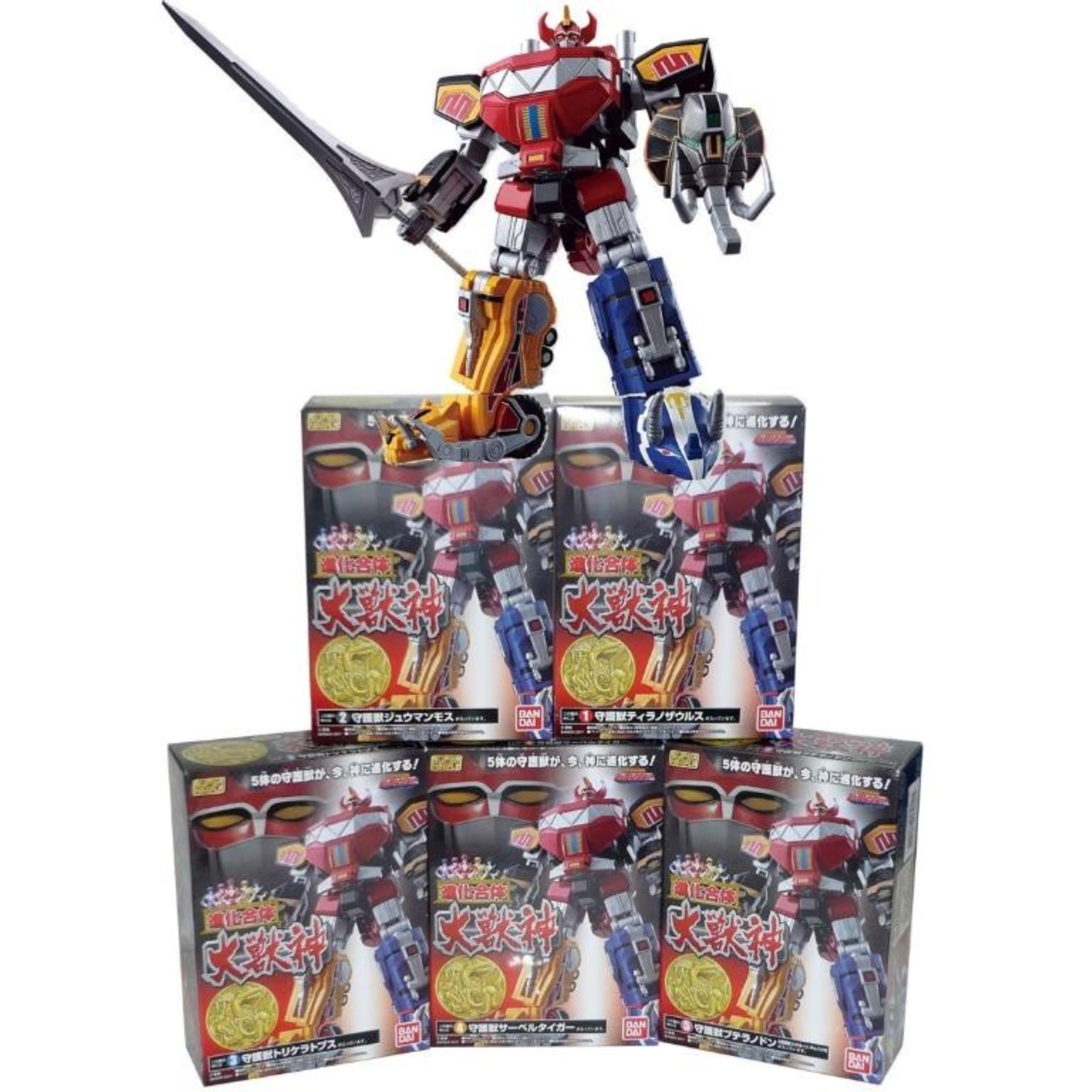 スーパーミニプラ セット イベント&PB限定】SMP［SHOKUGAN MODELING PROJECT］ 進化合体 大獣神