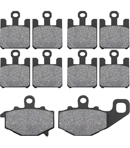 シックスパッド Amazon.com: Disc Brake Pads For KAWASAKI ZX6R For NINJA ZX636 ZX