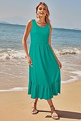 STYLEWORD Sundresses for Women 2025 Summer Beach