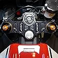 labelbike - 3D Resin Sticker Decoration and Protection of Motorcycle Steering Fork Plate Compatible with Yamaha R7 2021-2024