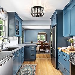 Crystal Ceiling Light Flush Mount for