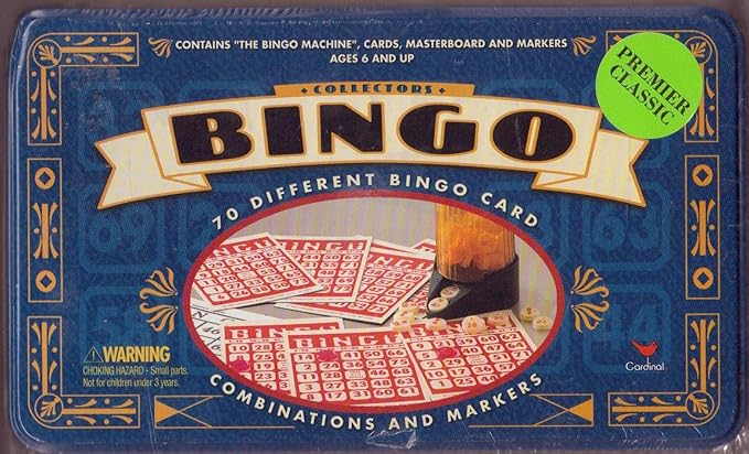 Collectors BINGO in a Tin