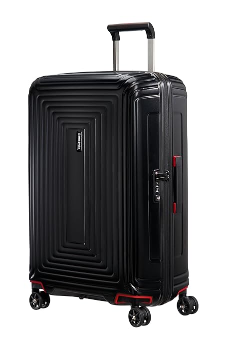 title=Samsonite Neopulse Spinner 75/28 Valigia, Policarbonato, Matte Black, 94 ml, 75