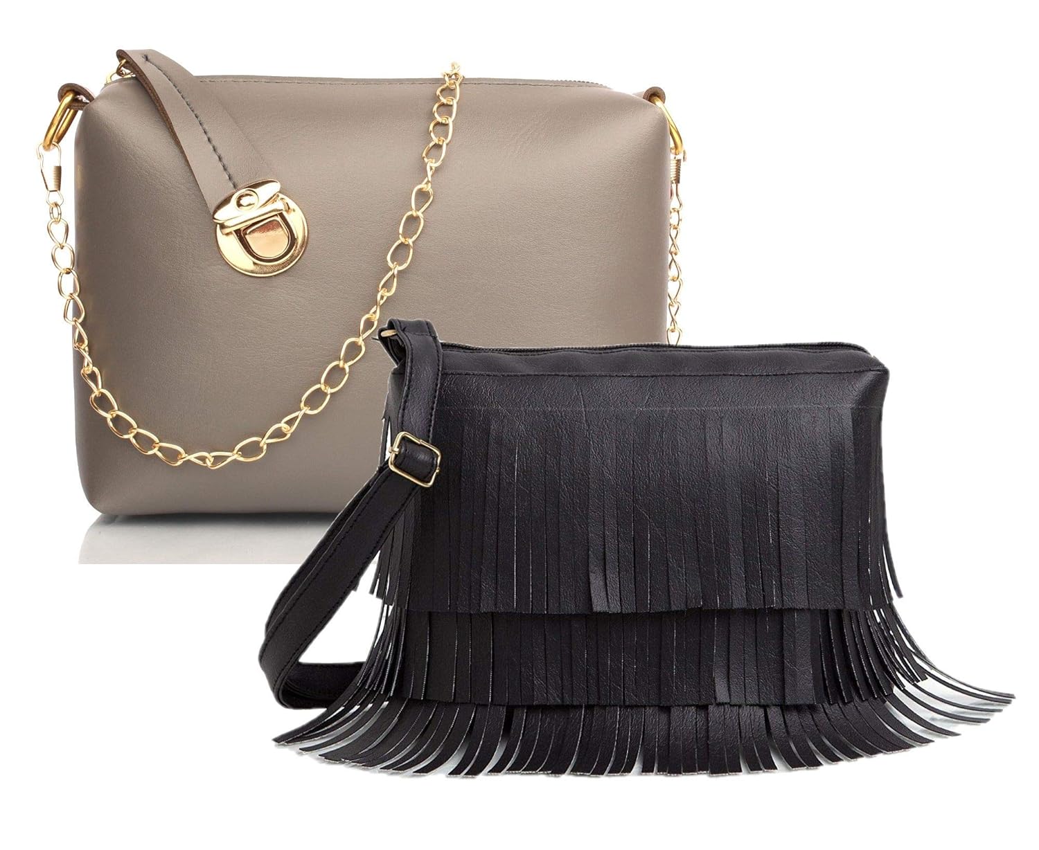 golden chain sling bags