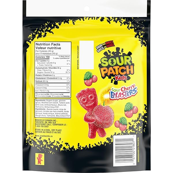 SOUR PATCH KIDS CHRY BLASTERS 308G