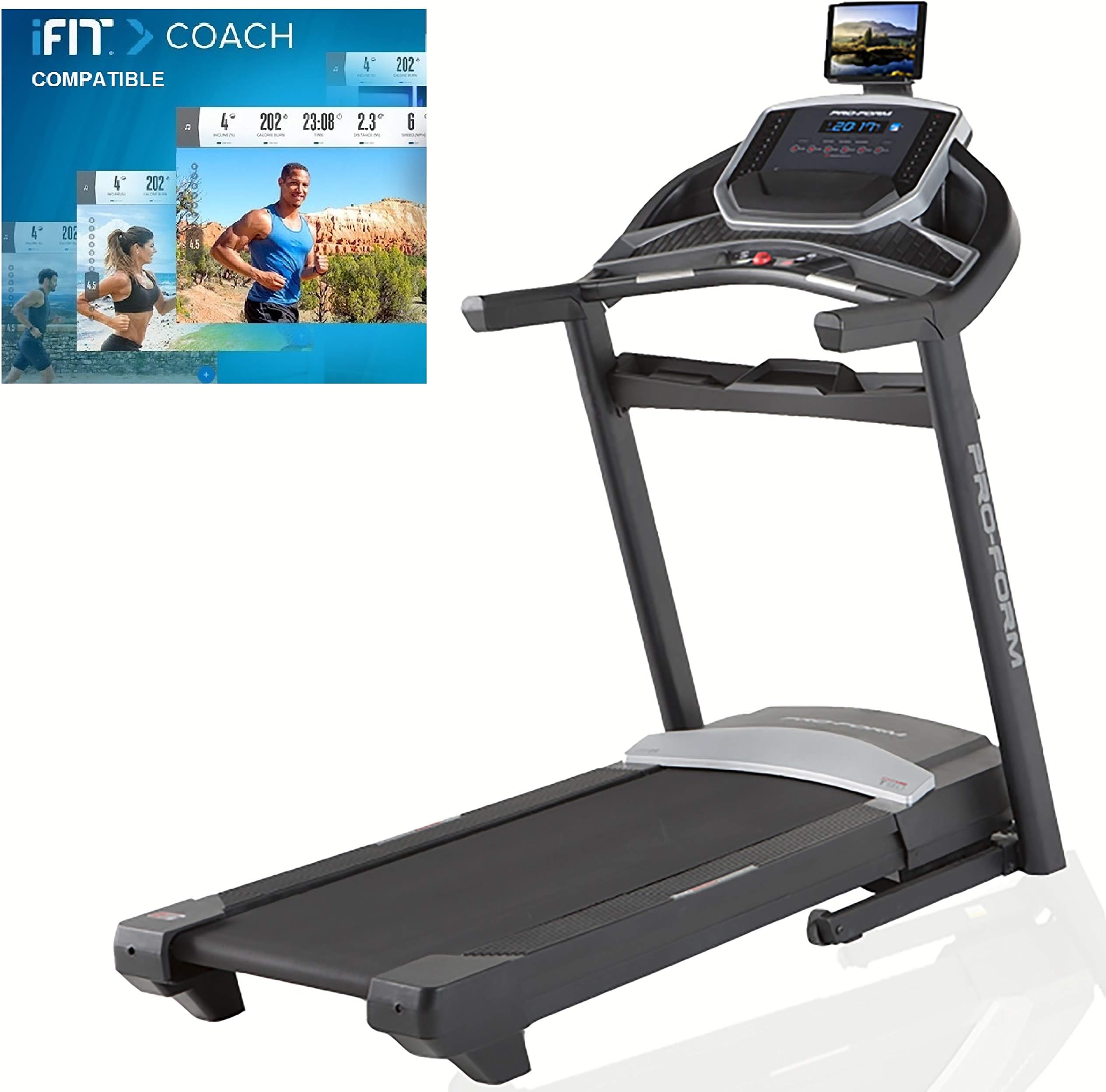 PROFORM Unisex's Power 575I Treadmill, Black Grey, Adults