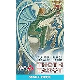 Crowley Thoth Deck (Small Edition): 78-Card Thoth Tarot Deck (Small Edition) by Aleister Crowley, with Egyptian Symbolism, Qabalistic &amp; Astrological ... by Lady Frieda Harris, Includes Booklet