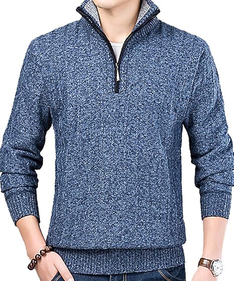 Amazon フラップカッシュ Vネック セーター 裏起毛 暖かい 厚手 トップス ビジネス ゴルフ 部屋着 大人 シンプル 冬 メンズ セーター 通販