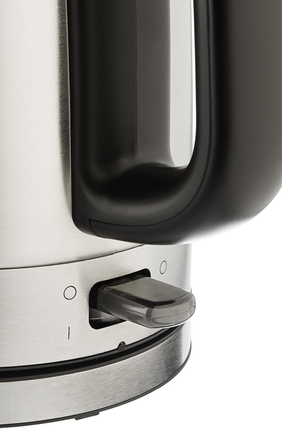 Basics Stainless Steel Portable Fast, Electric Hot Water Kettle for Tea and Coffee, 1 Liter, Silver: Kitchen & Dining